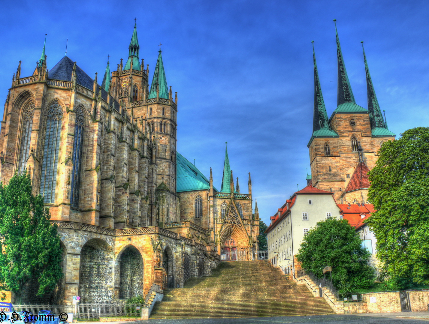 HDR Aufnahme DOM in Erfurt