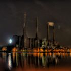 HDR-Aufnahme Volkswagen AG Werk Wolfsburg bei Nacht