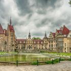 HDR-Aufnahme von Schloss Moschen Schlesien