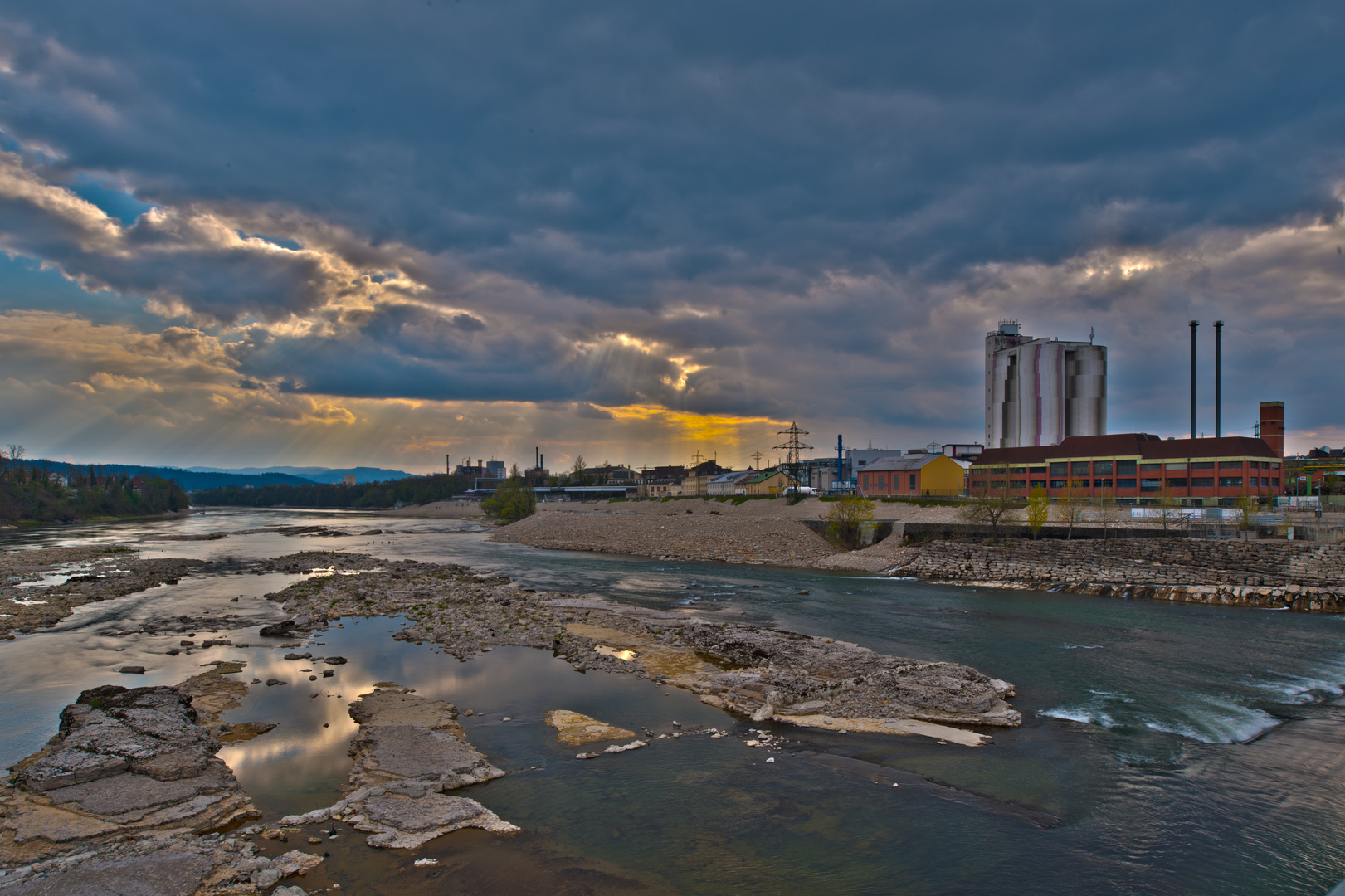 HDR beim Rheinspaziergang