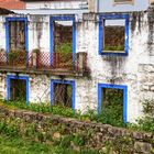 hdr blaues haus ponte de lima