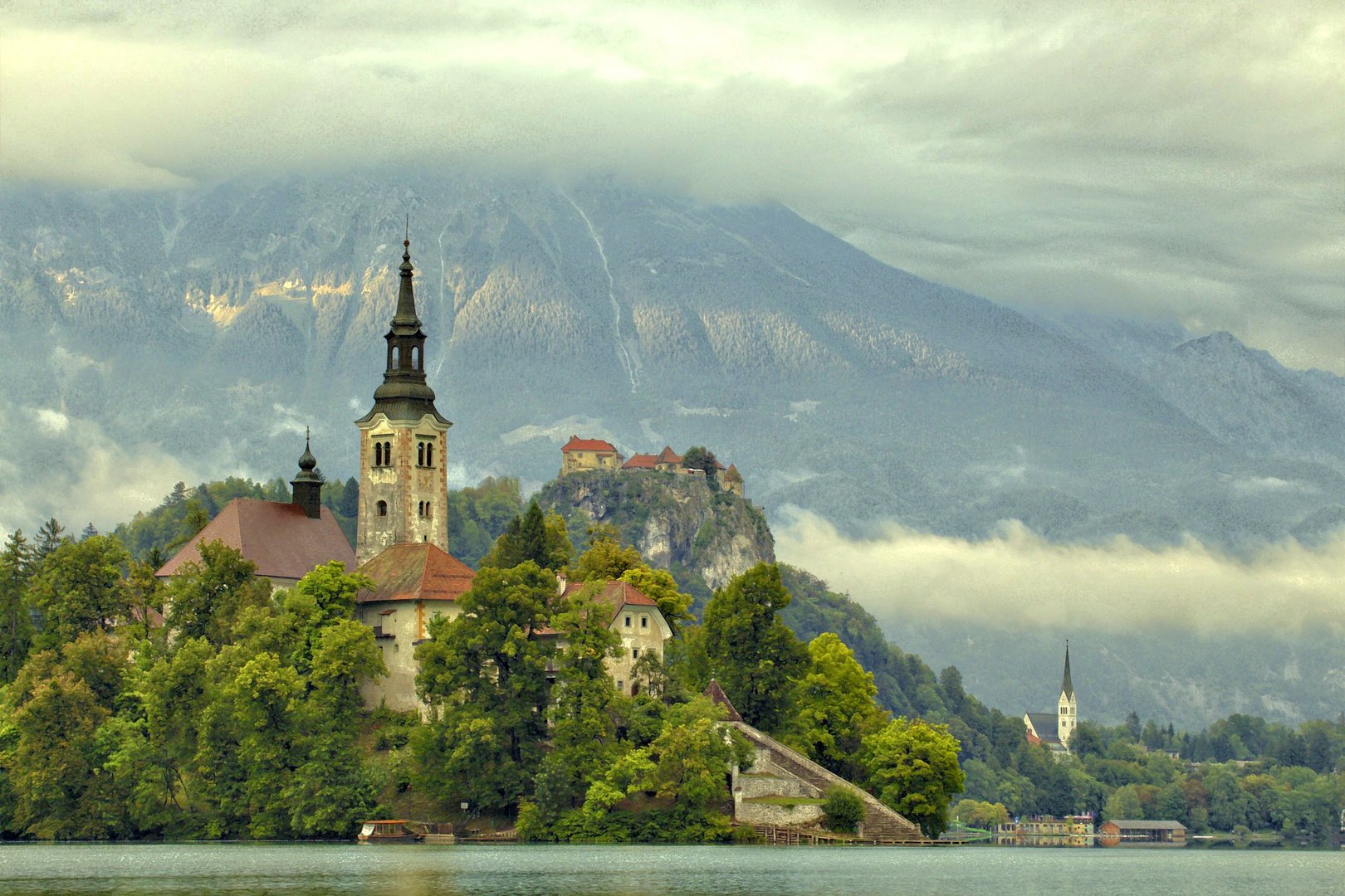 HDR Bled Slovenien