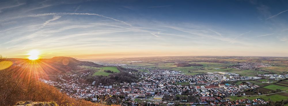 HDR Blick auf Heubach HDR