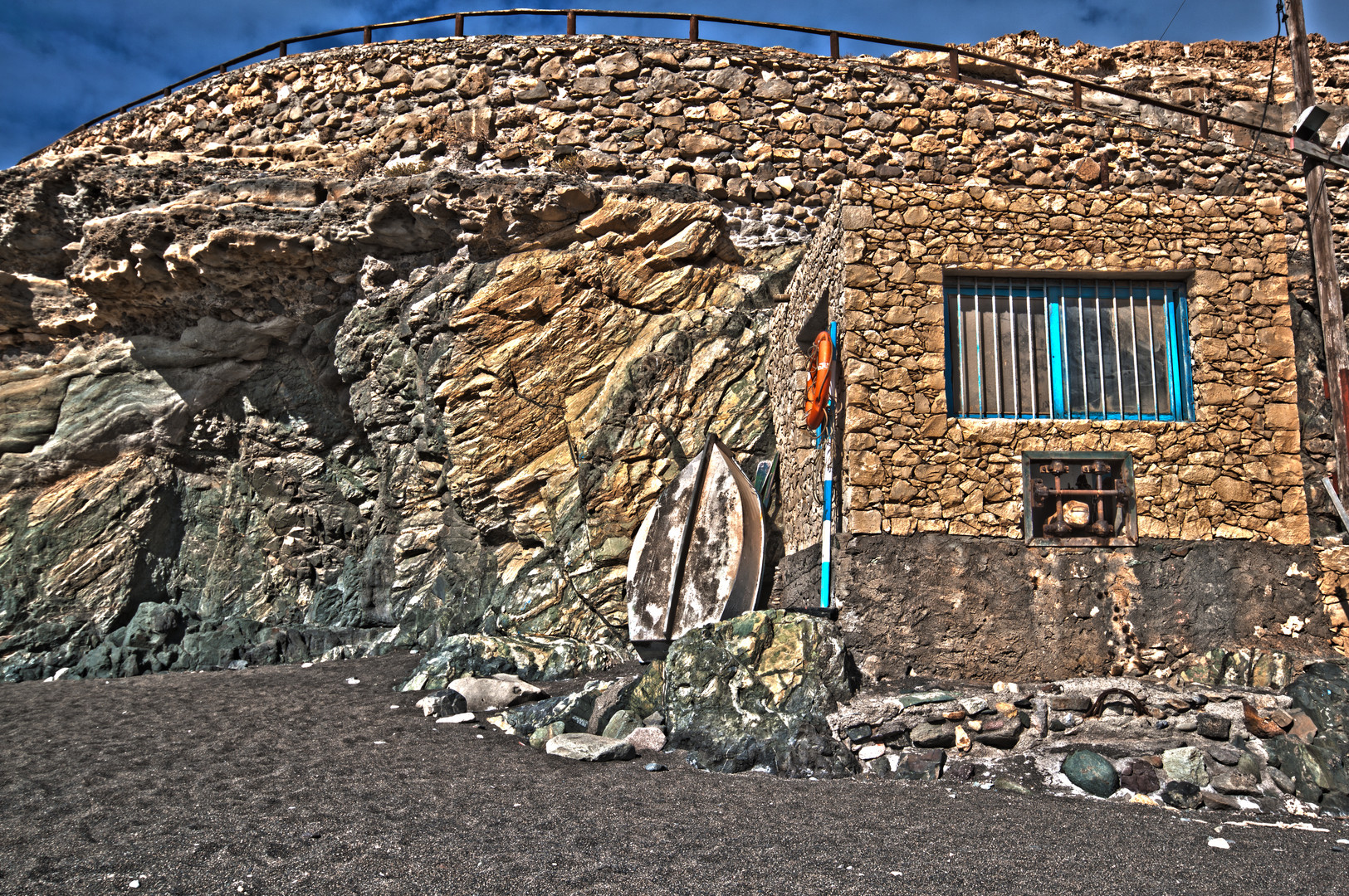 HDR - Boot am Haus - Mallorca 2013