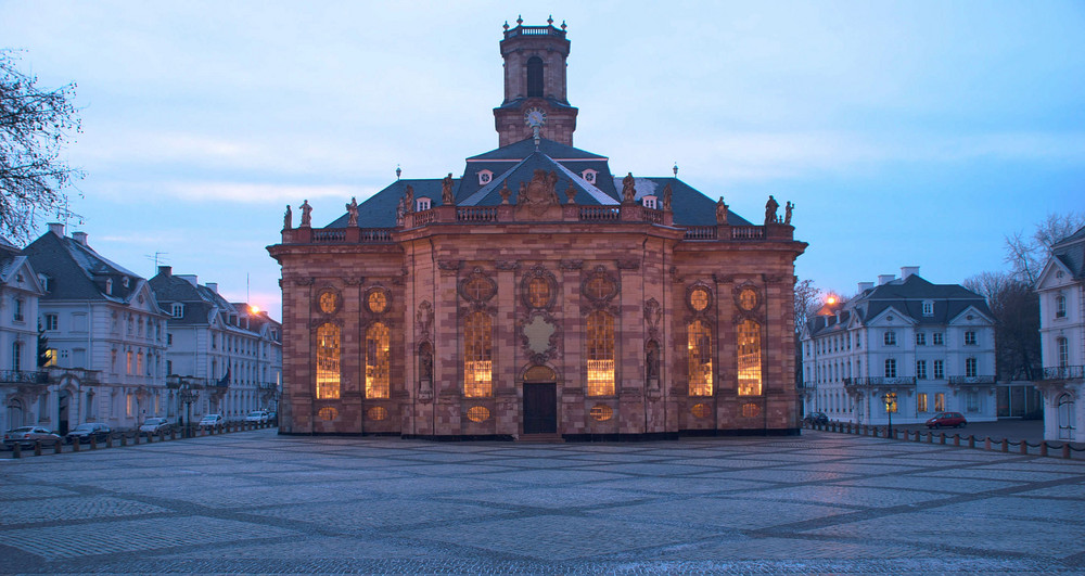 HDR der Ludwigskirche in Saarbrücken