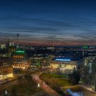 HDR Düsseldorf by night