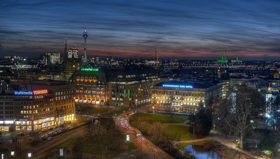 HDR Düsseldorf Panorama