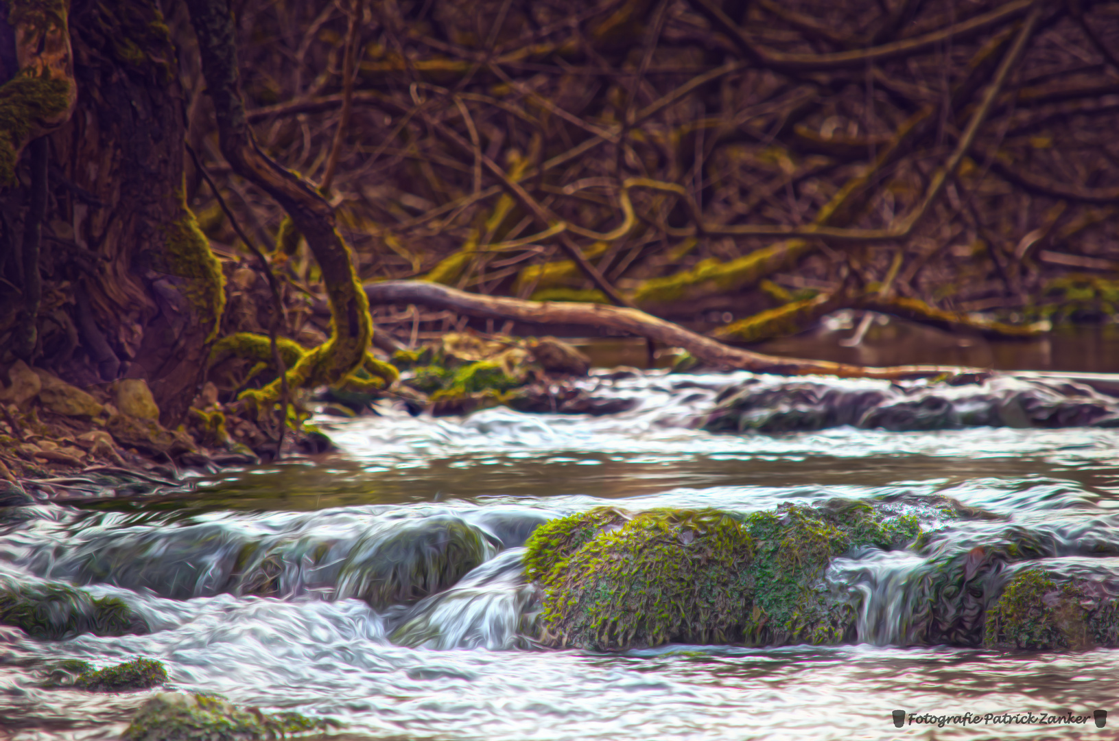 HDR Fließendes Wasser