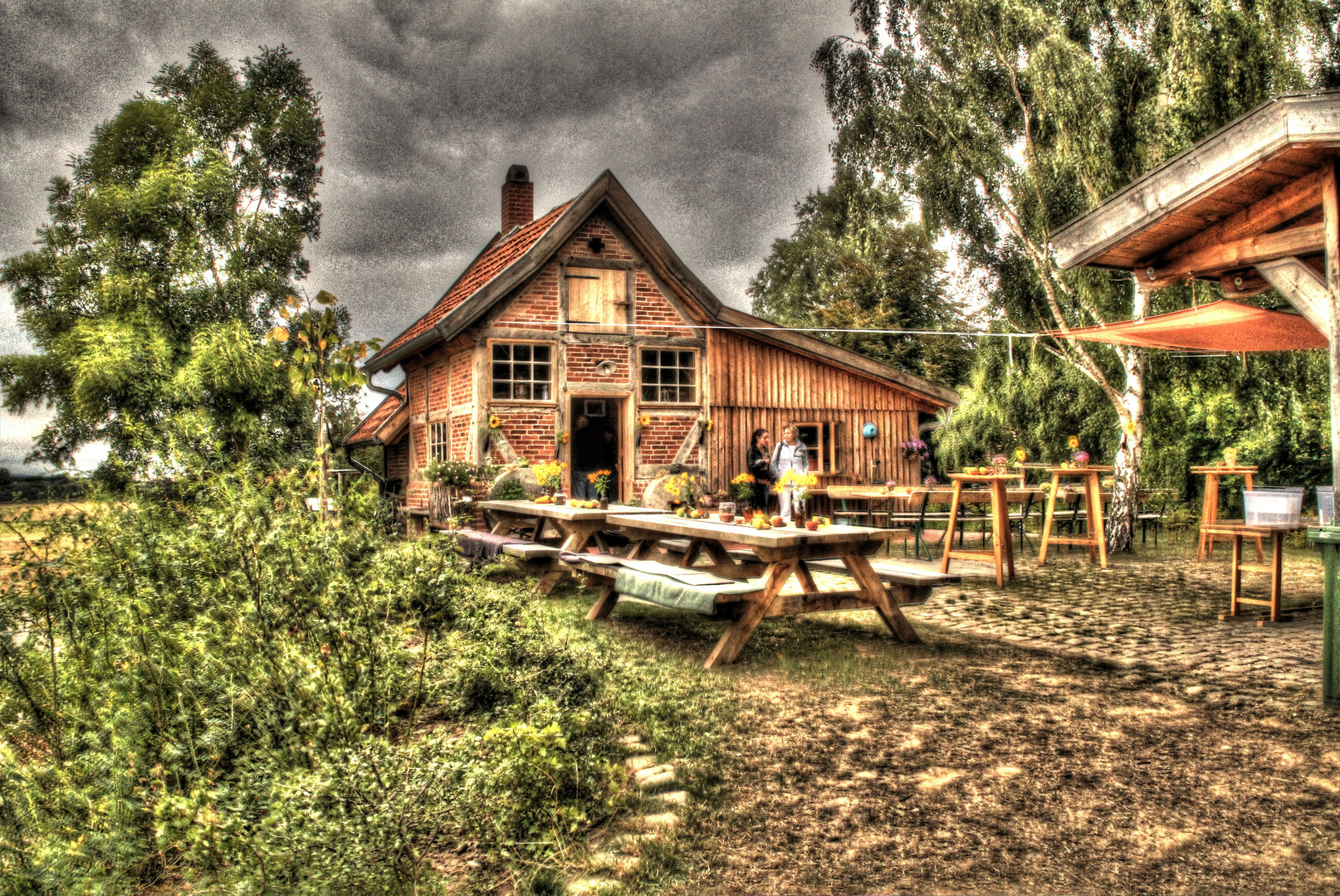 HDR Foto. Backhaus