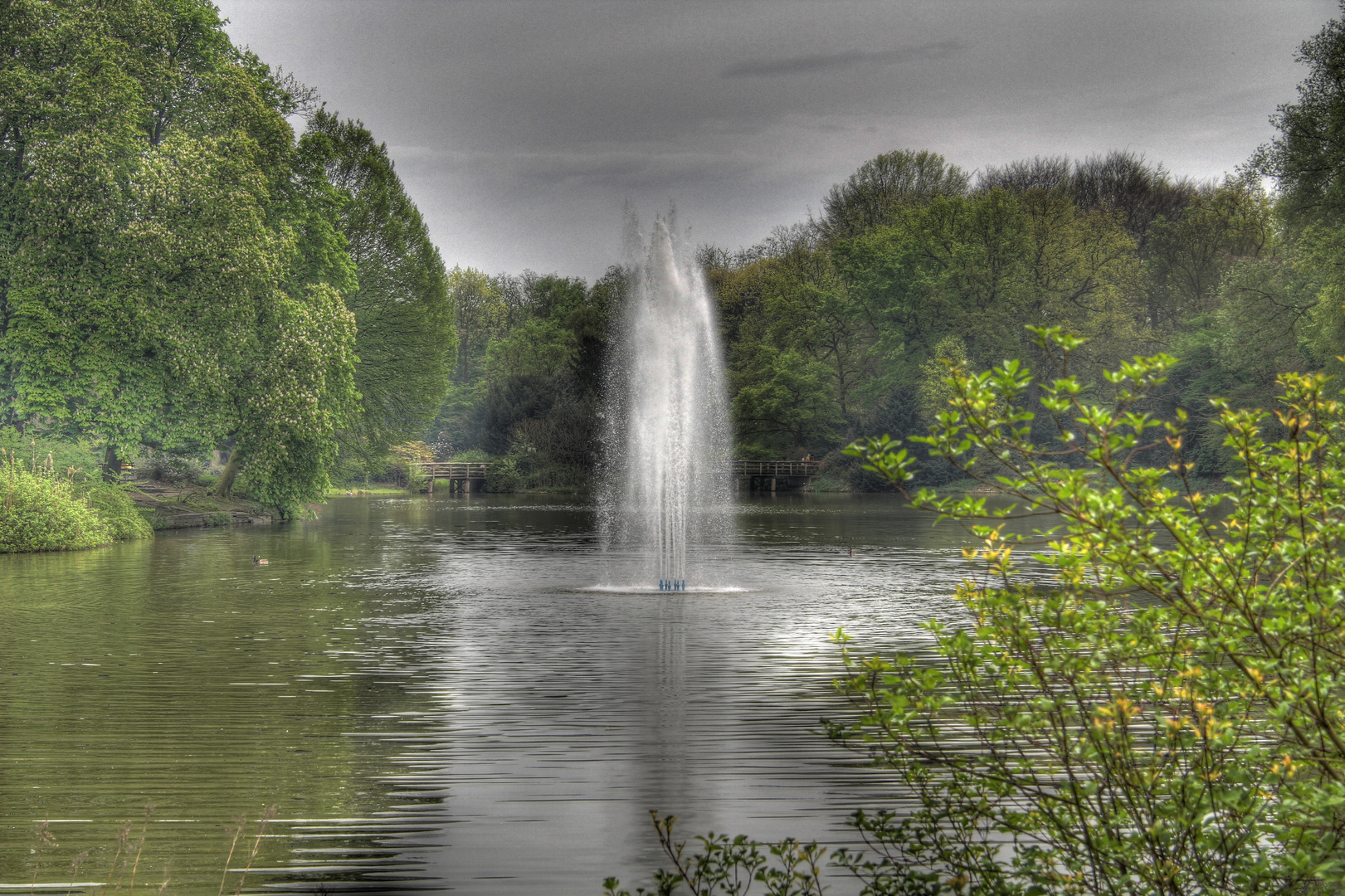 HDR Foto von Schloss-Berge in Gelsenkirchen