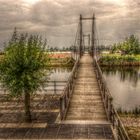 HDR Fußgängerbrücke in Geesthacht