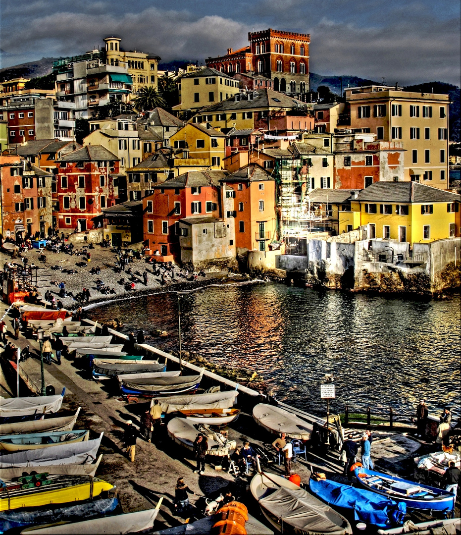 HDR genova boccadasse