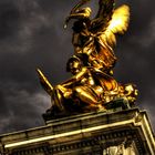 HDR GOLD STATUE