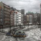 HDR Hamburger Eis Hafen 11.2012