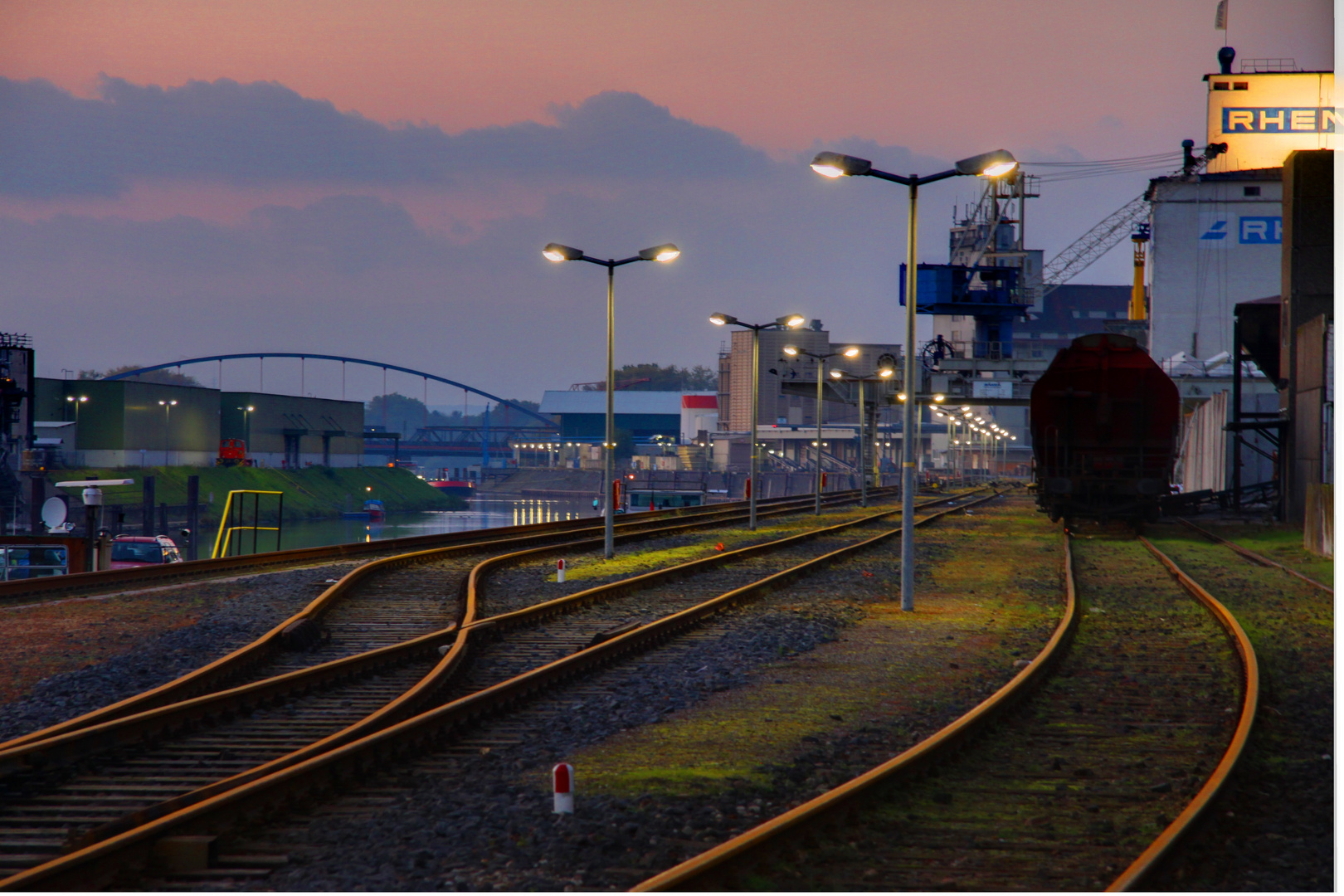 HDR Hanau Hafen