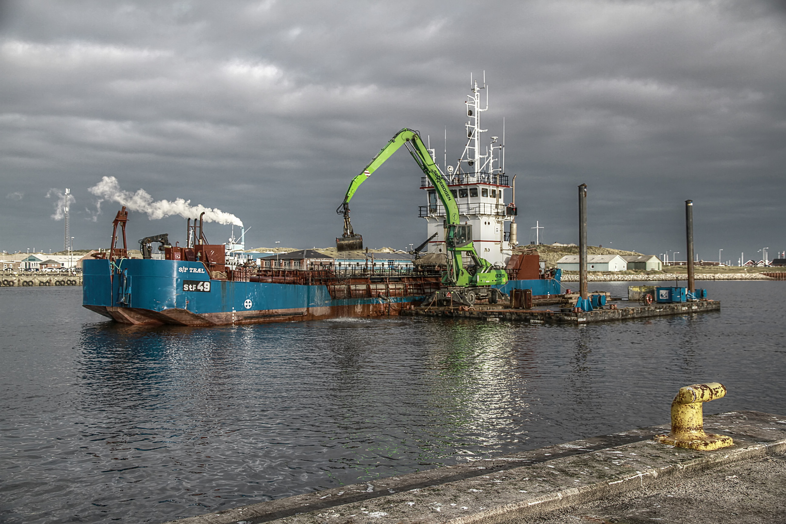 HDR Haven Hvide Sande Dänemark