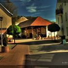 HDR / Hirschberg an der Bergstraße / Marktplatz Leutershausen