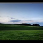 HDR - Hügel am Abend