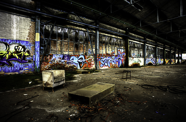 HDR in einer alten Fabrik 