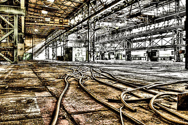 HDR in einer alten Fabrik 