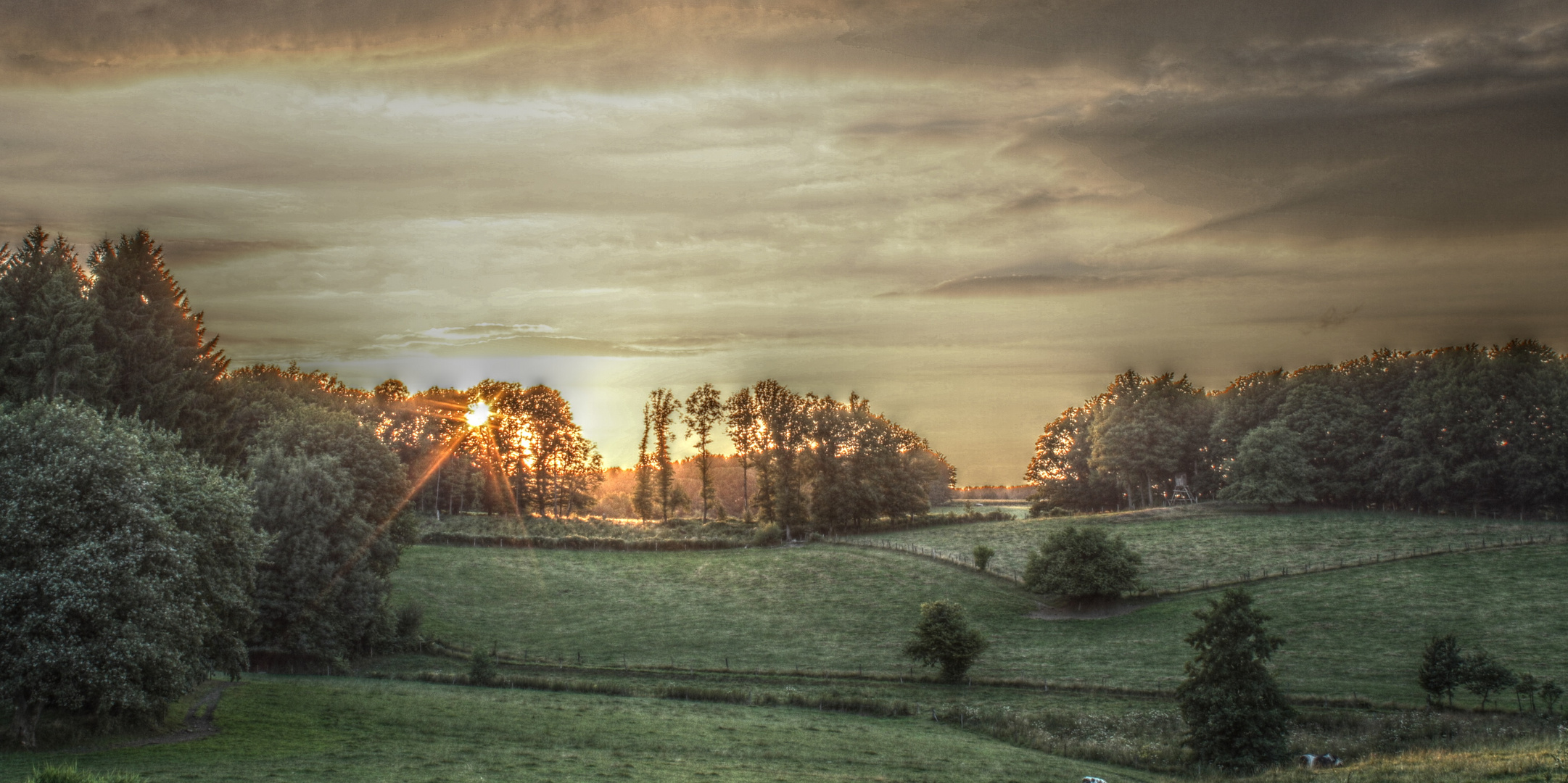 HDR Landschaft Radevormwald