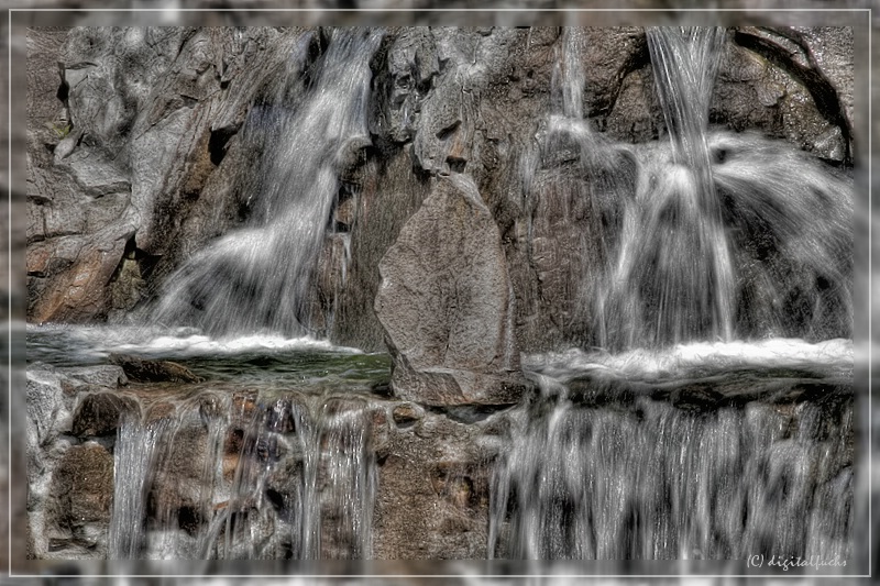 HDR mit gefrorenem Wasser