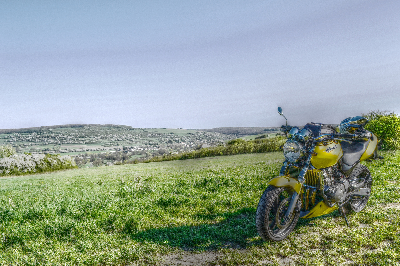 HDR Motorrad