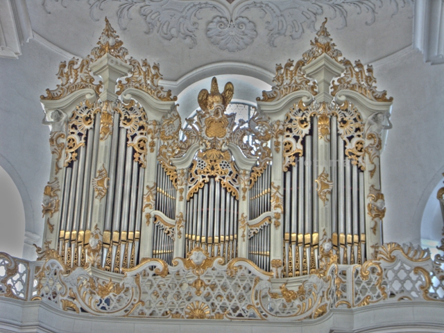 HDR Orgel der Wieskirche