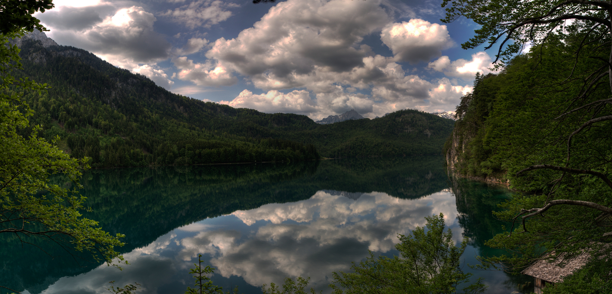 HDR-Panorama - Alpsee