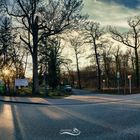 HDR-Panorama Berliner Str. Park Heinrichlust.Alte Mücke (DDR Gaststätte) 