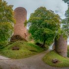 HDR Panorama Burgruine Oberreifenberg, Schmitten im Taunus