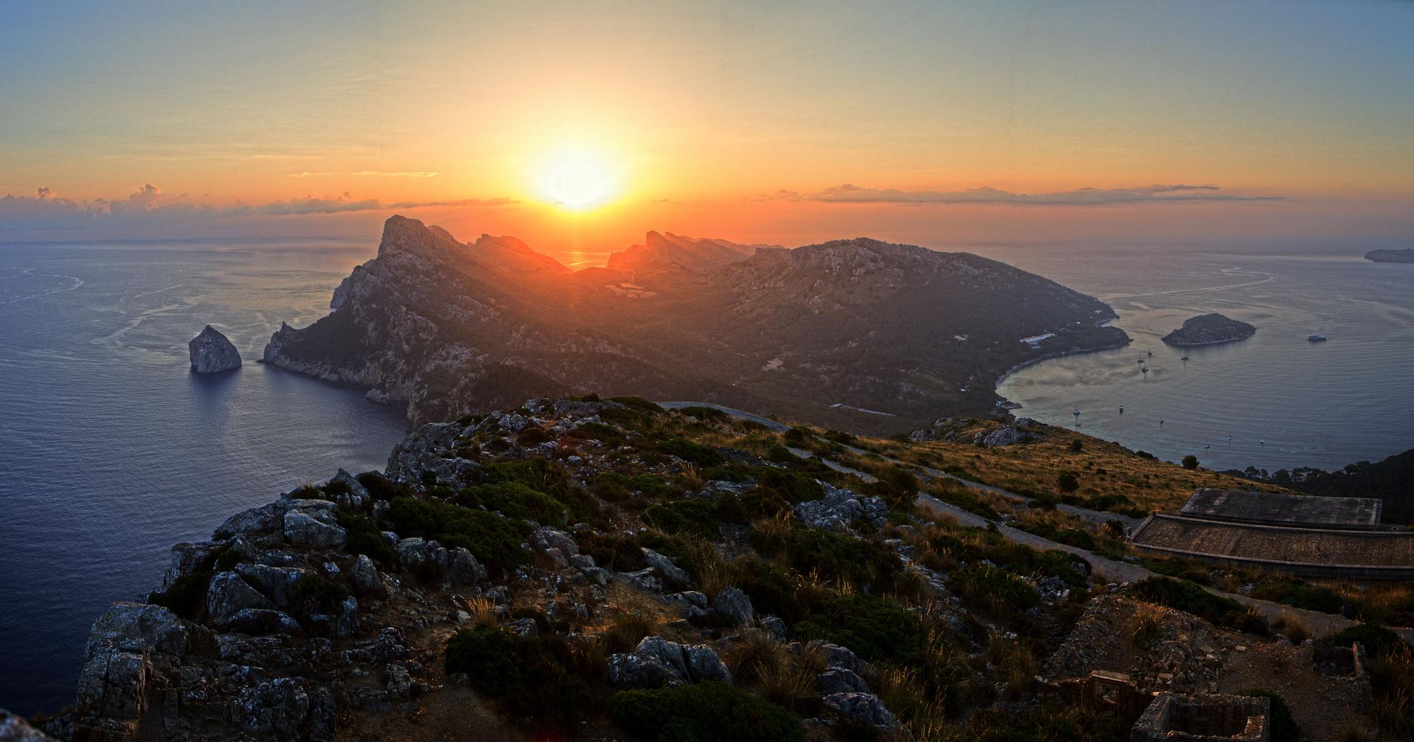 HDR-Panorama Kap-Formentor Mallorca