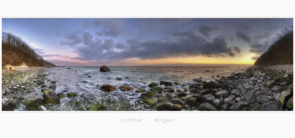 HDR - Panorama Rügen Lohme