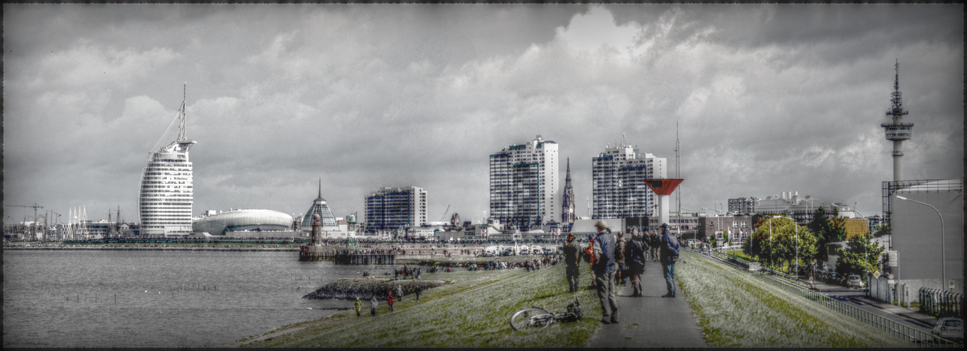 HDR Panorama von Bremerhaven