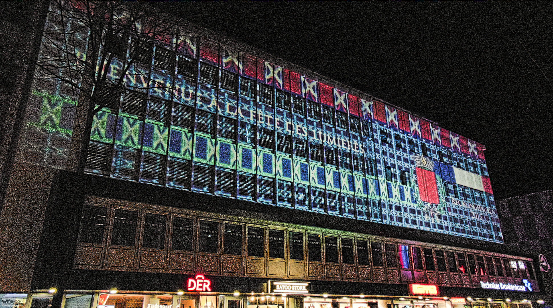 HDR Recklinghausen Leuchtet 2015 Städtepartnerschaft Frankreich