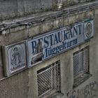 HDR | Restaurantschild am Müggelturm