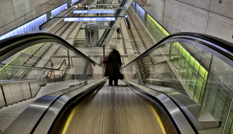 HDR Rolltreppe