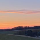 HDR Sonnenuntergang im Dorf