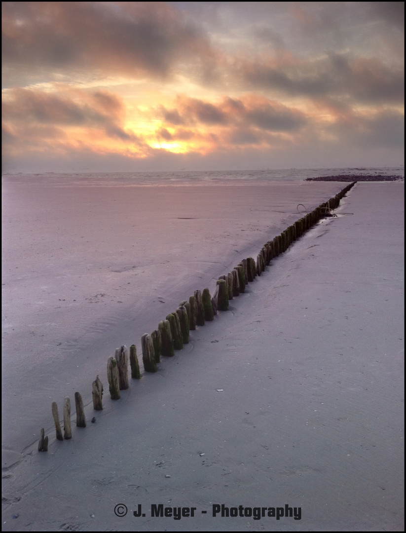 HDR Sonnenuntergang Norderney 2011