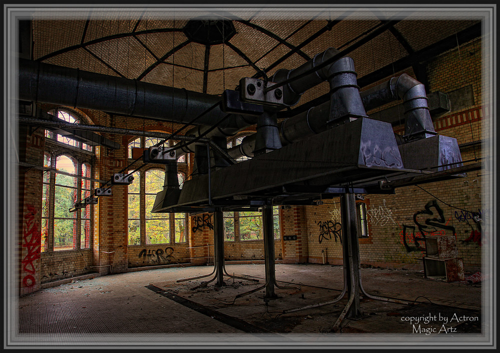 HDR Versuch in den Heilstätten Beelitz