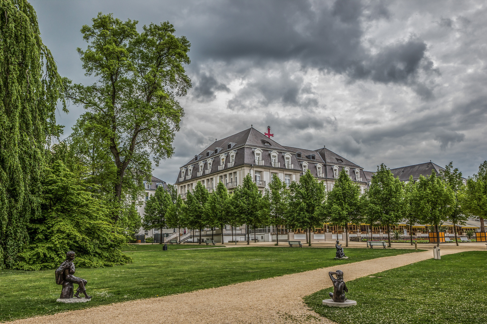 HDR vom Steigenberger Hotel in Bad Pyrmont