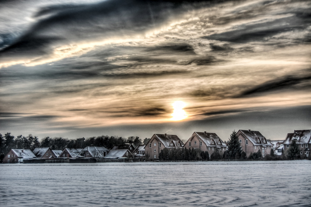 HDR-Winter-Landscape Gifhorn