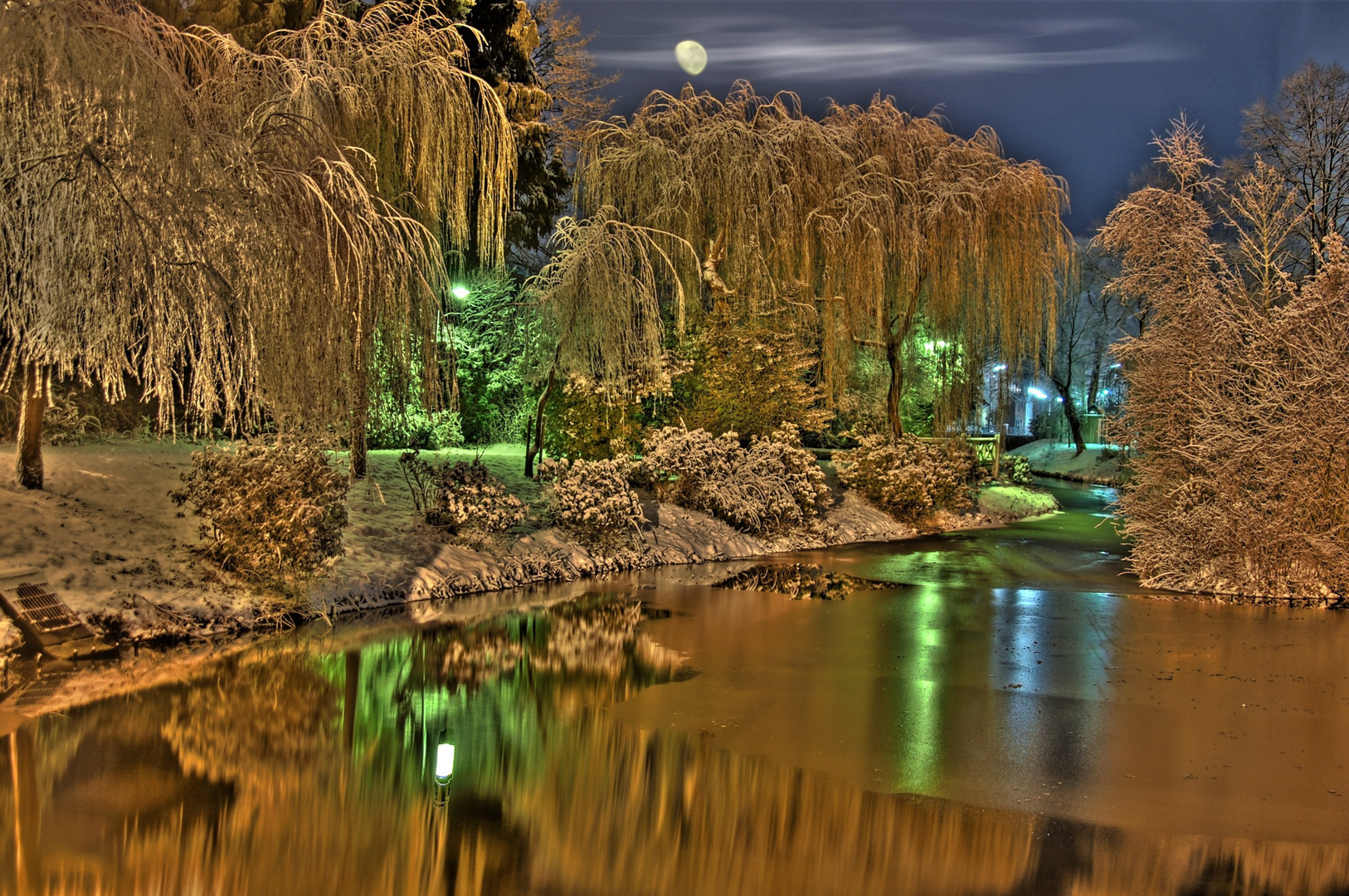 HDR Winterlandschaft