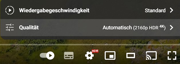 HDR YouTube Symbol