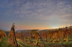 HDR/tm <Sundown in Östrich Winkel>