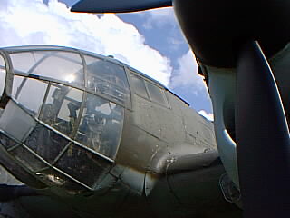 HE 111 - Flugmuseum bei Hermeskeil / Hunsrück