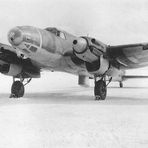 He 111 J am 23.3.1942 in Riga-Spilve