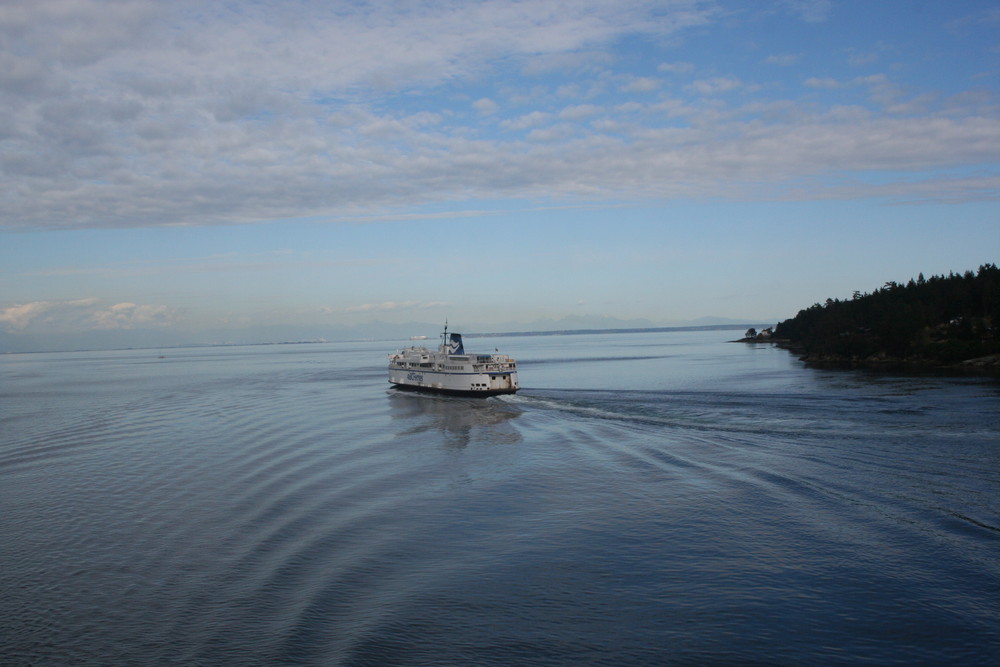 Heading over to Vancouver Island