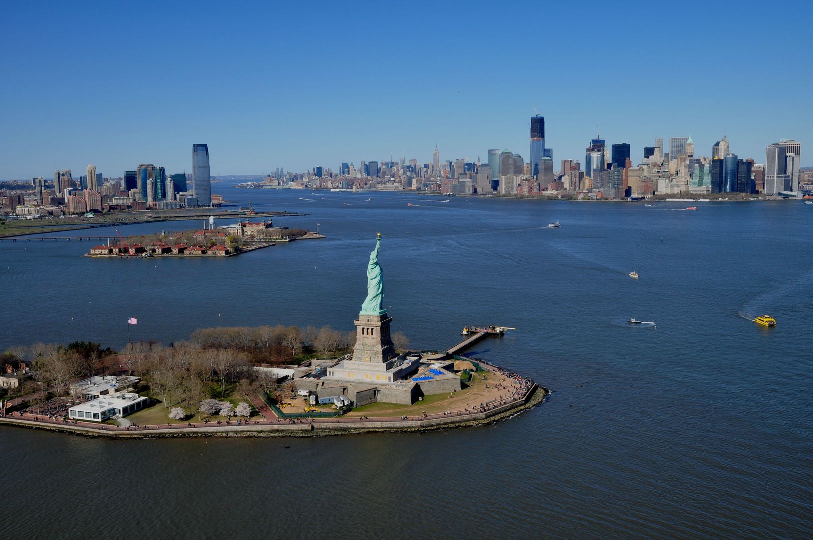 Heading up the Hudson River