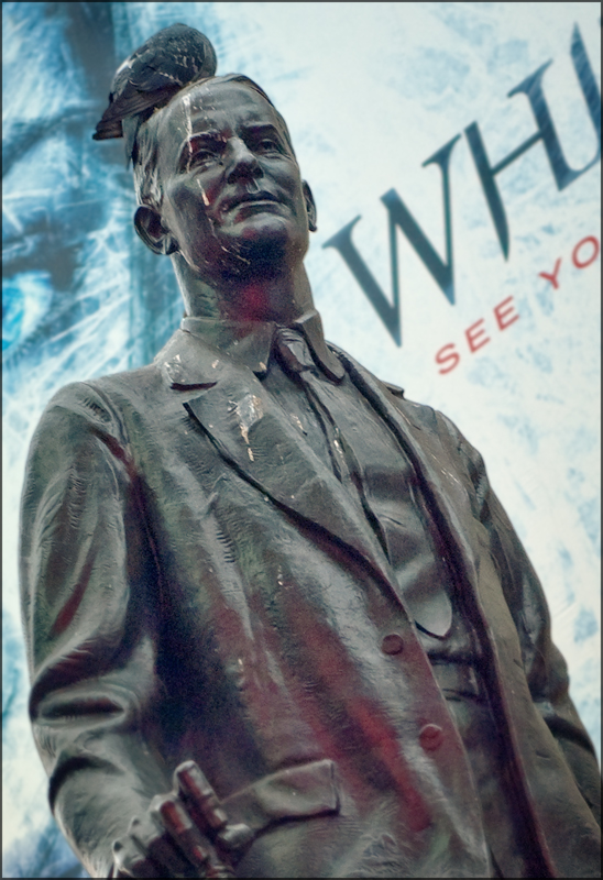 Headshot in Times Square